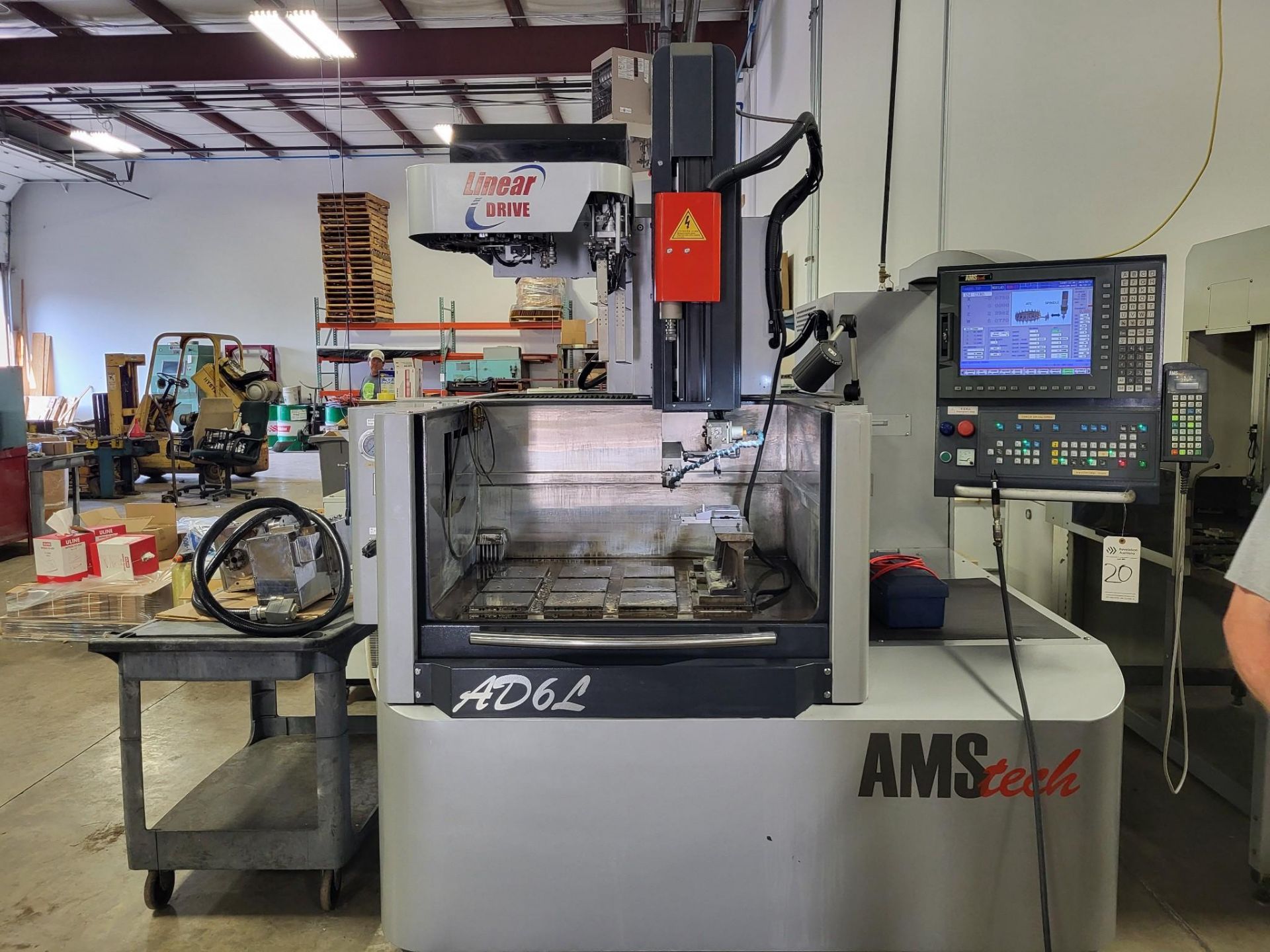 2014 AMS AD6L 5 AXIS HIGH SPEED SMALL HOLE DRILLING EDM - Image 2 of 39