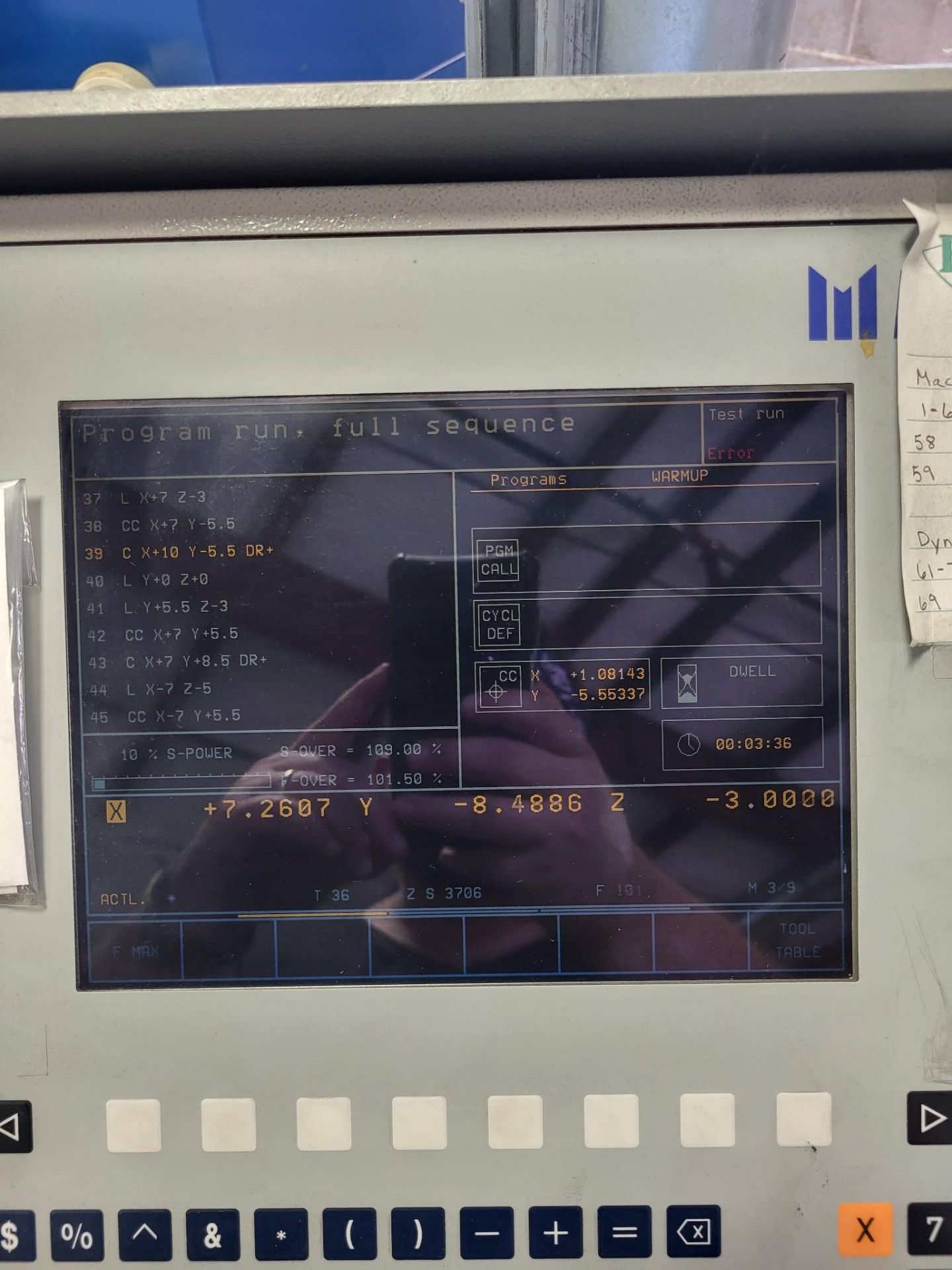 2000 MIKRON VCP 600 VERTICAL MACHINING CENTER, 42,000 RPM - Image 4 of 23