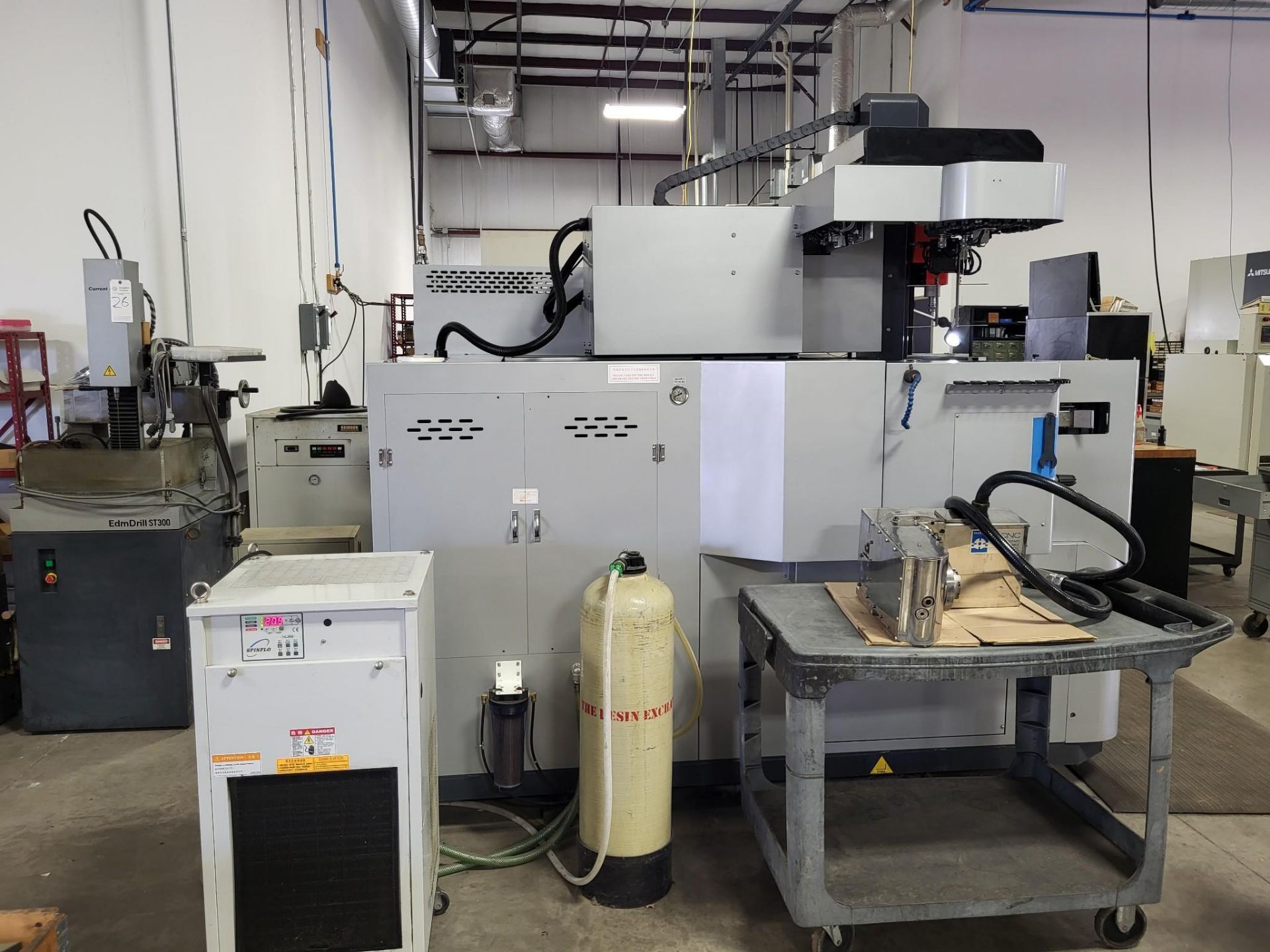 2014 AMS AD6L 5 AXIS HIGH SPEED SMALL HOLE DRILLING EDM - Image 14 of 39