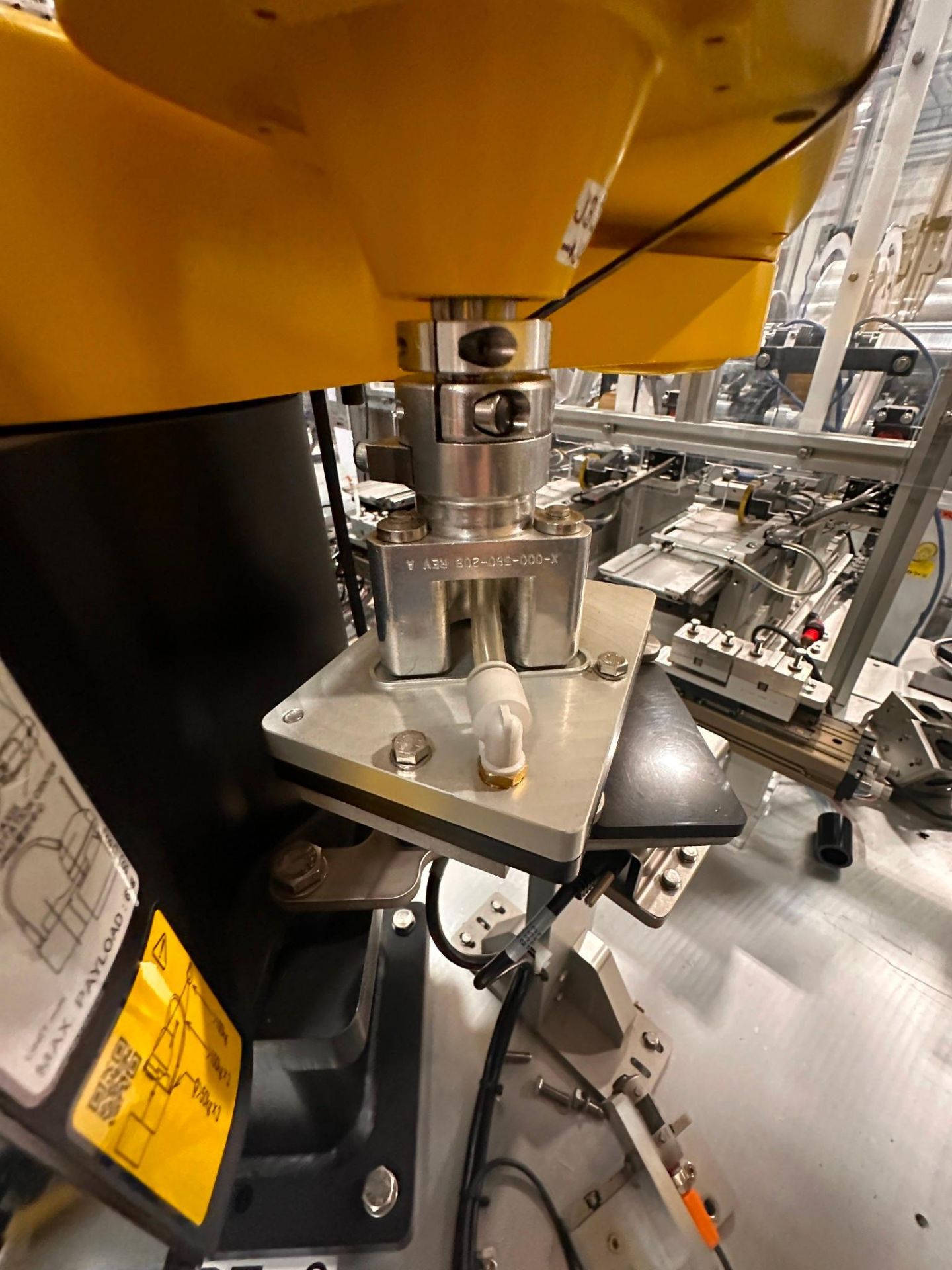 ROBOT LABELING STATION, CONSISTING OF FANUC SCARA ROBOT SR-6IA MFG 2020 - Image 14 of 18