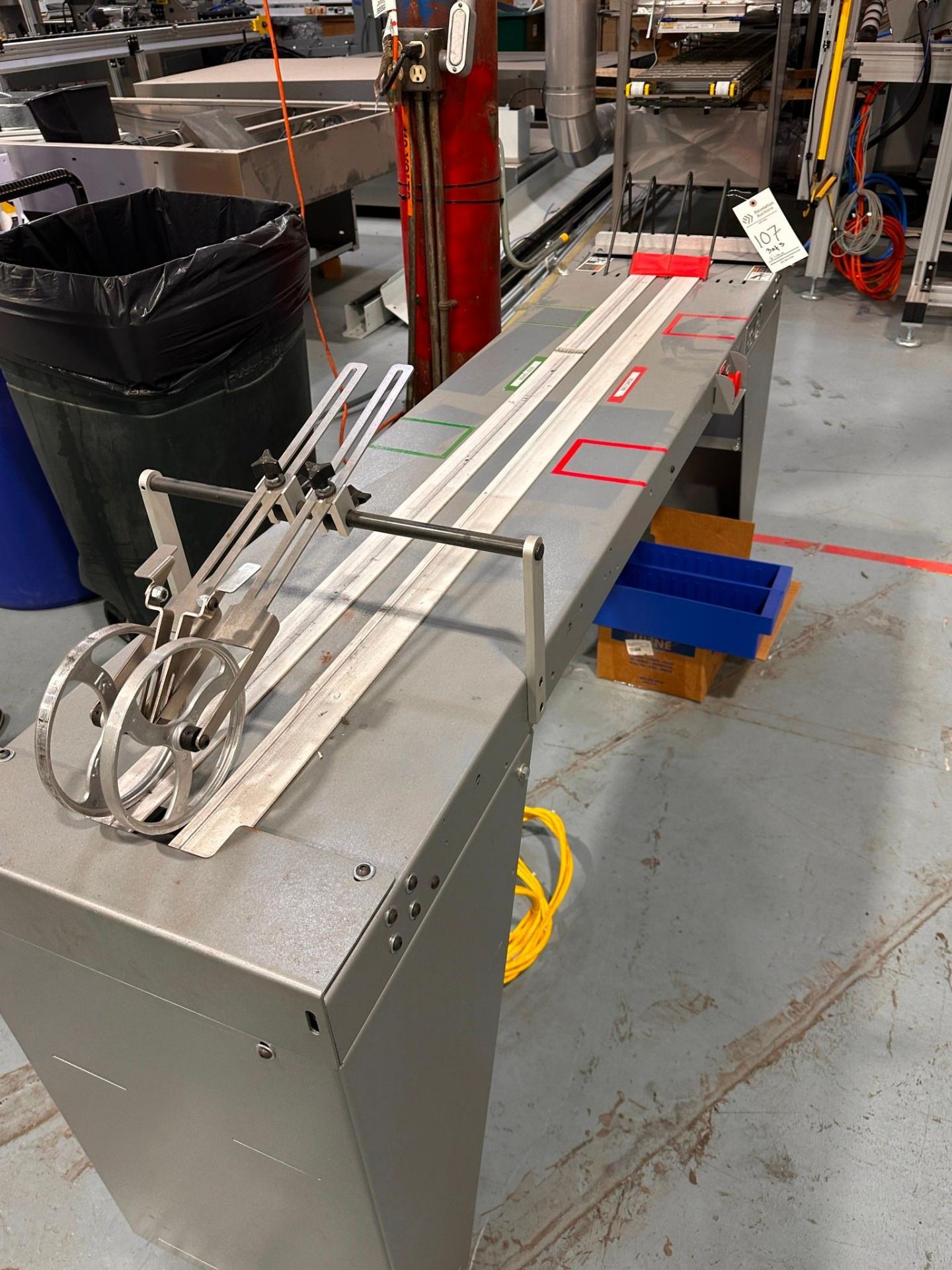 KIRK-RUDY MODEL 519V-86 LABELING AND ENCODING SYSTEM CONSISTING MODEL 224 -DM LABEL FEEDER - Image 16 of 25