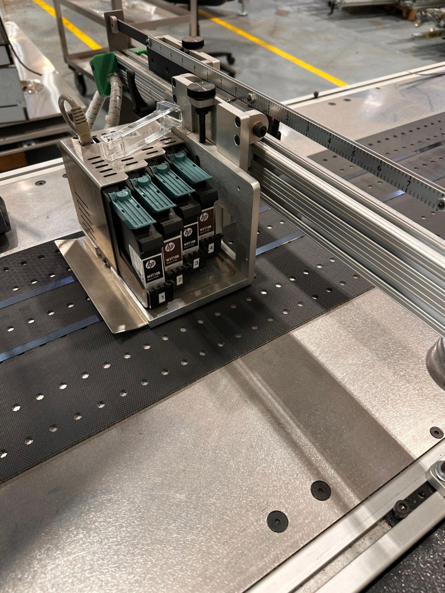 KIRK-RUDY MODEL 519V-86 LABELING AND ENCODING SYSTEM CONSISTING MODEL 224 -DM LABEL FEEDER - Image 10 of 25
