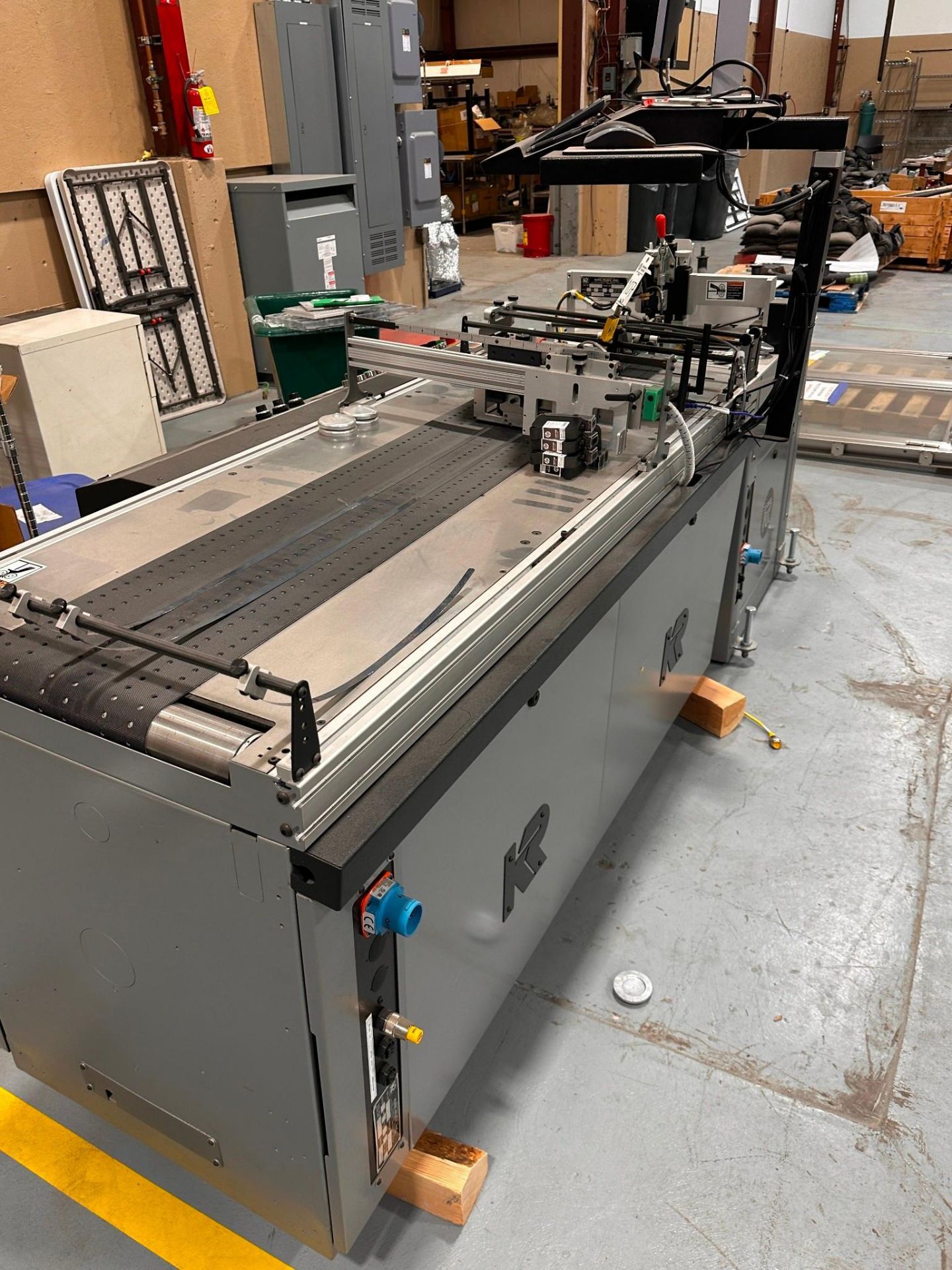 KIRK-RUDY MODEL 519V-86 LABELING AND ENCODING SYSTEM CONSISTING MODEL 224 -DM LABEL FEEDER - Image 3 of 25