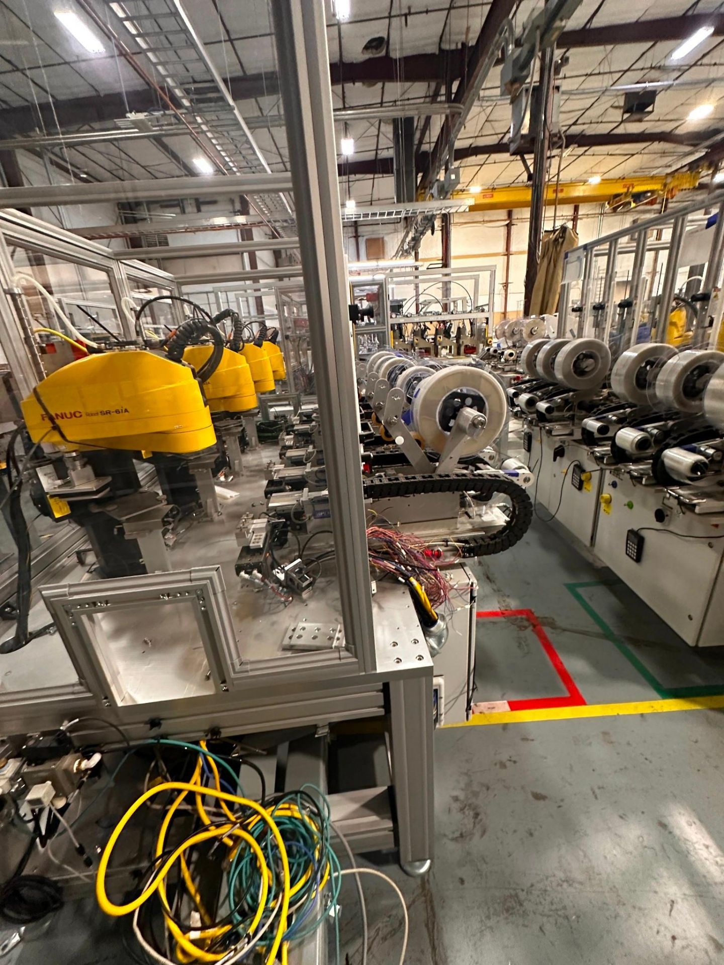 ROBOT LABELING STATION, CONSISTING OF FANUC SCARA ROBOT SR-6IA MFG 2020 - Image 4 of 18