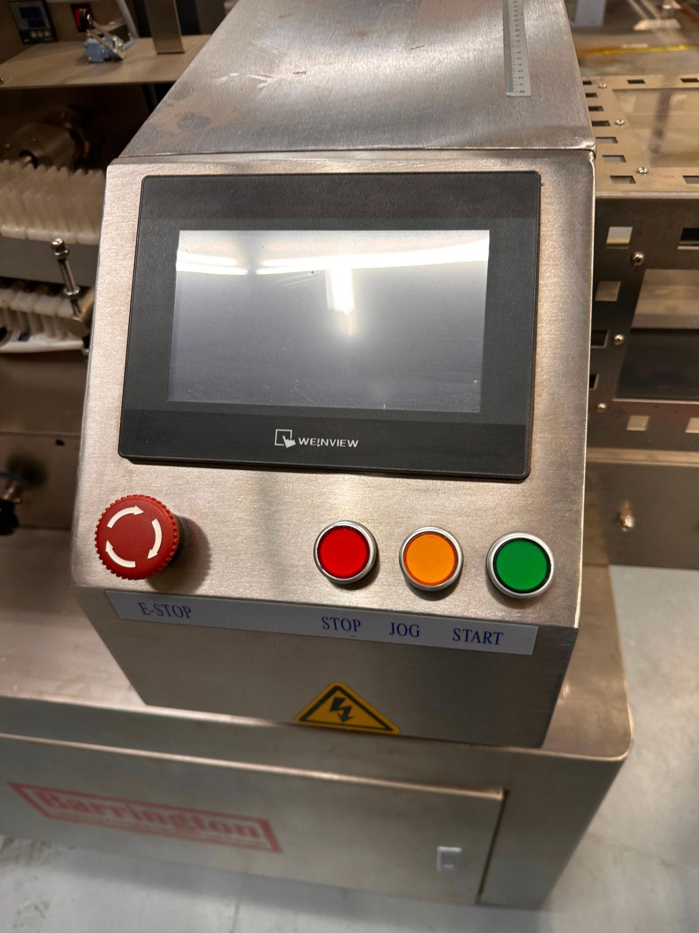 BARRINGTON MODEL BPS-350S FLOW WRAPPER WITH INDEX CONVEYOR 7 3/4 X 9IN LONG - Image 12 of 14