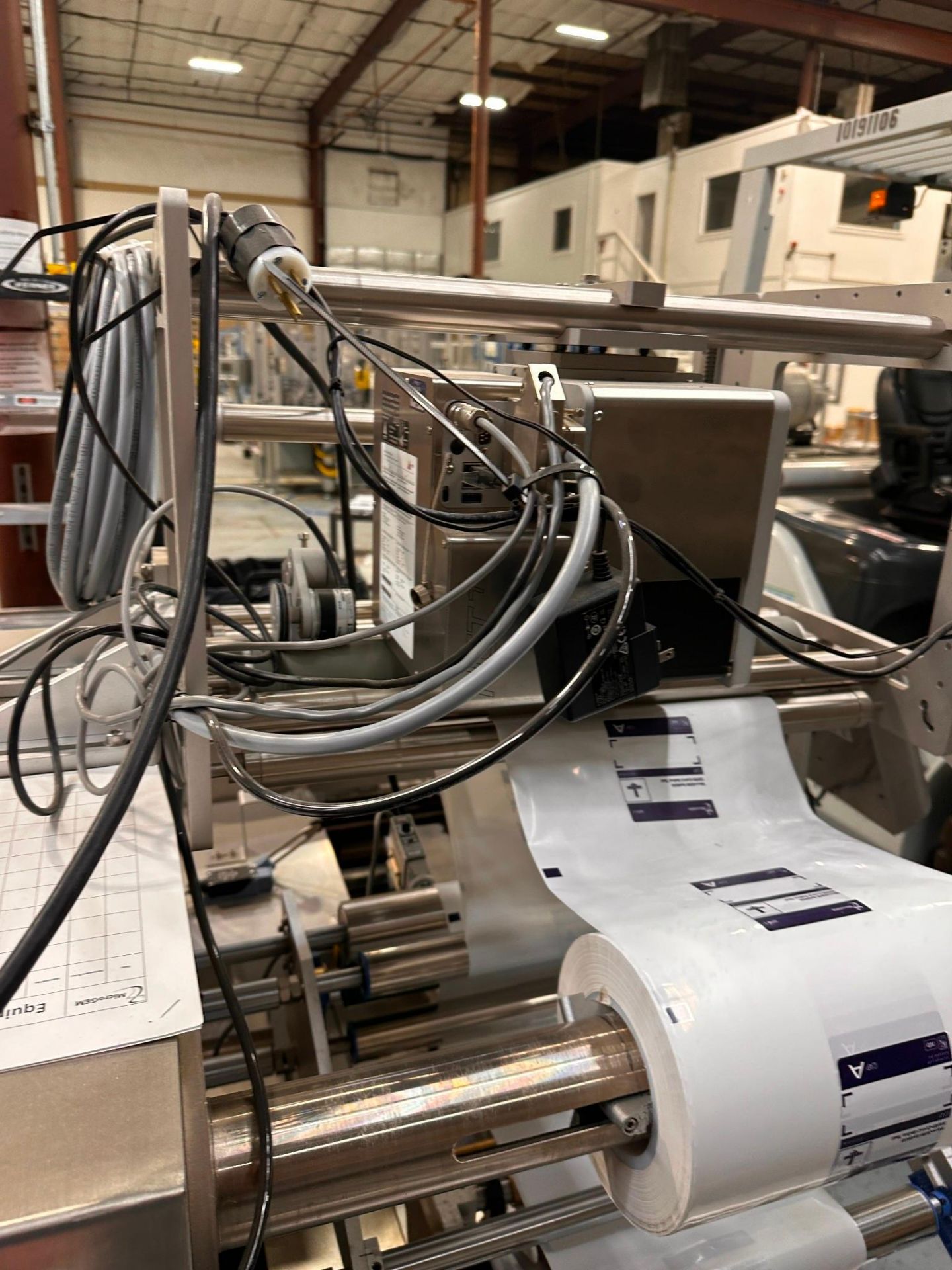 BARRINGTON MODEL BPS-350S FLOW WRAPPER WITH INDEX CONVEYOR 7 3/4 X 9IN LONG - Image 6 of 14