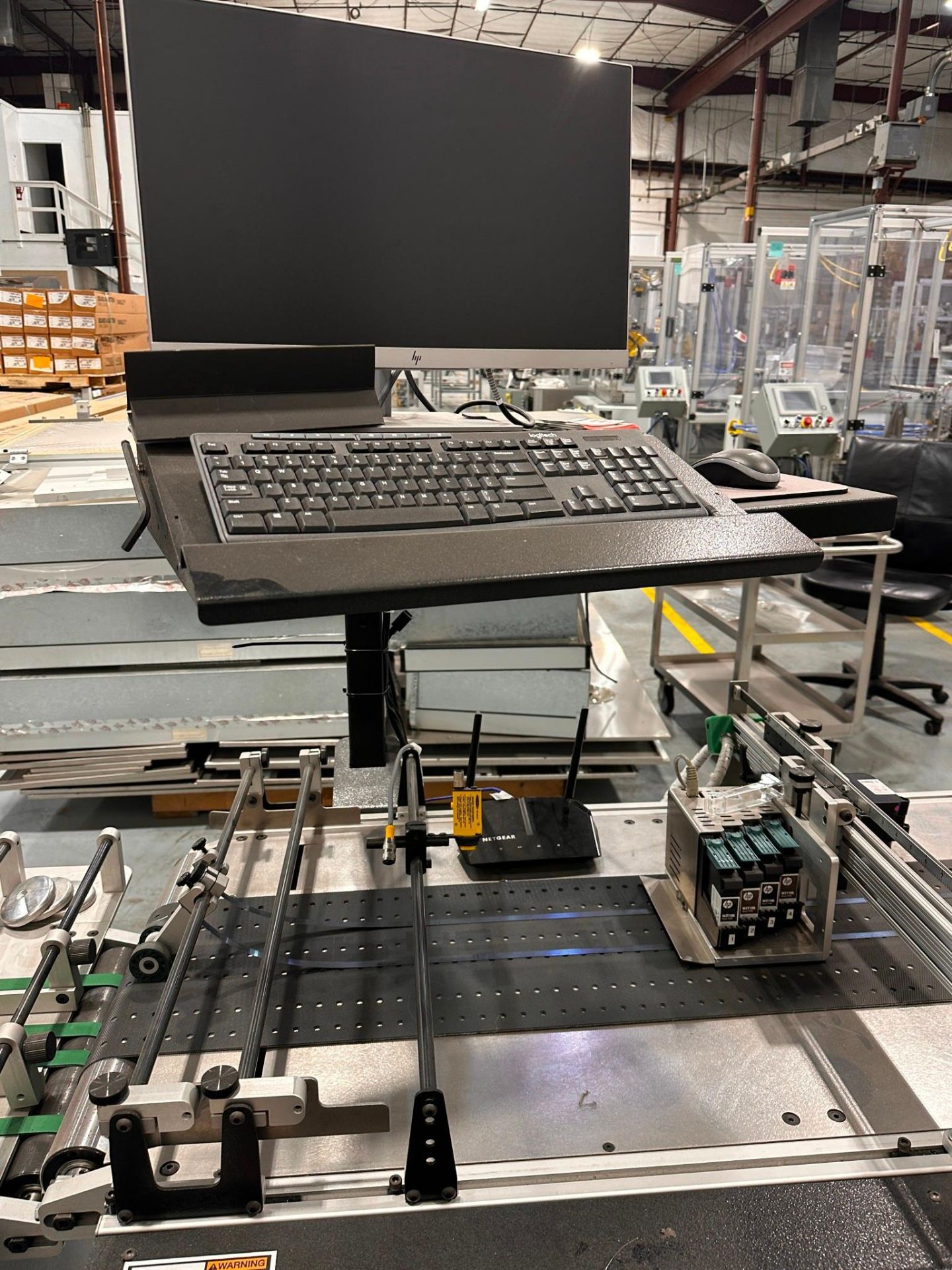 KIRK-RUDY MODEL 519V-86 LABELING AND ENCODING SYSTEM CONSISTING MODEL 224 -DM LABEL FEEDER - Image 8 of 25