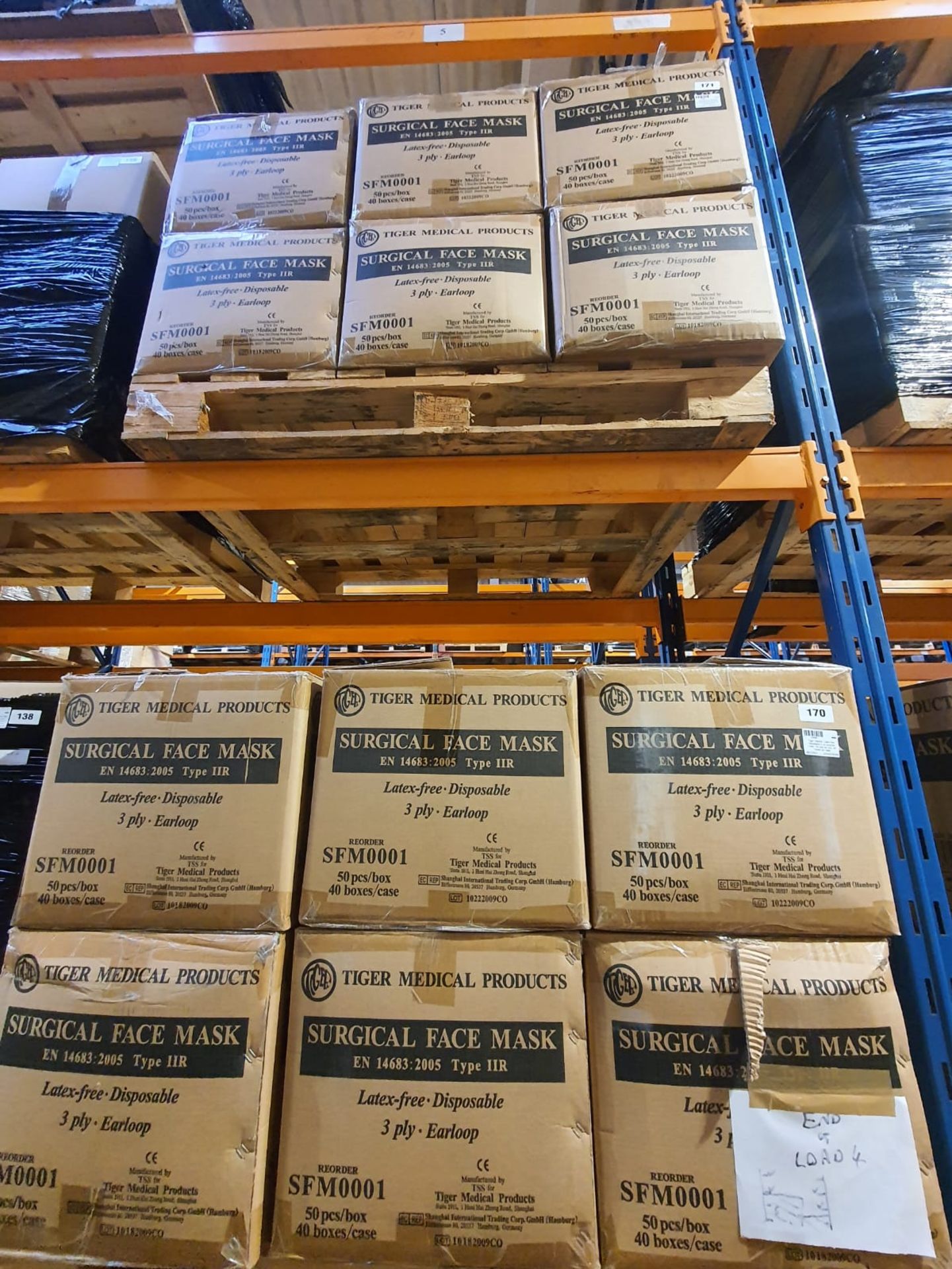20 pallets worth of Various PPE equipment - see description for details - Image 13 of 18