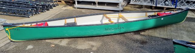 HOU Canoes HOU16 Open canoe - W 4900 x D 920 x H 370mm
