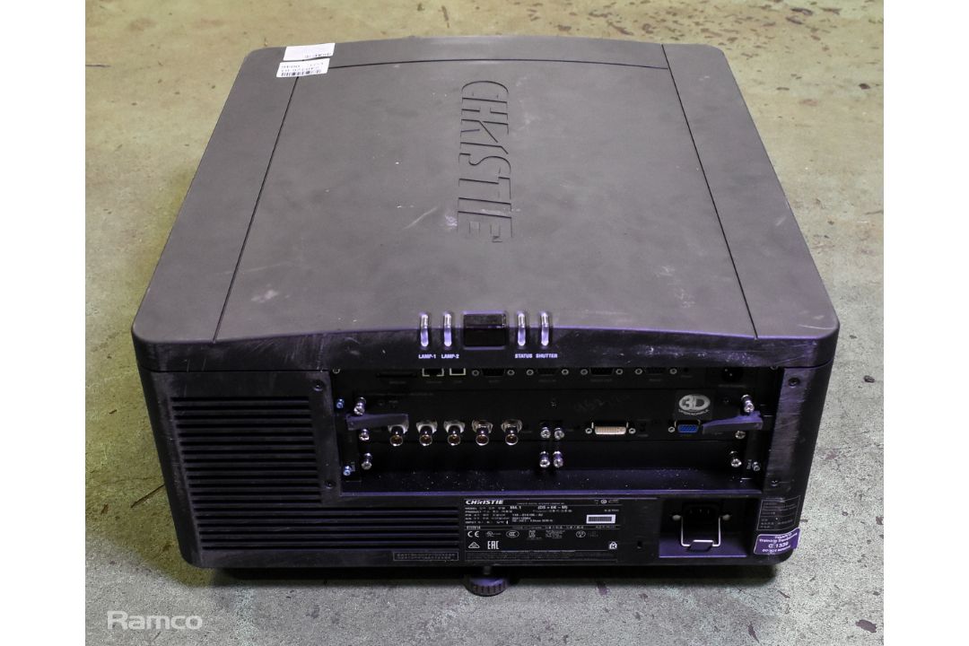 Christie DS+6K-M SXGA+ large venue projector - 100/240V - 50/60Hz - L 600 x W 500 x H 260mm - Image 4 of 13
