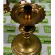 Pair of Brass candlesticks & Small brass vase - Image 3 of 6
