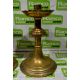 Pair of Brass candlesticks & Small brass vase - Image 2 of 6
