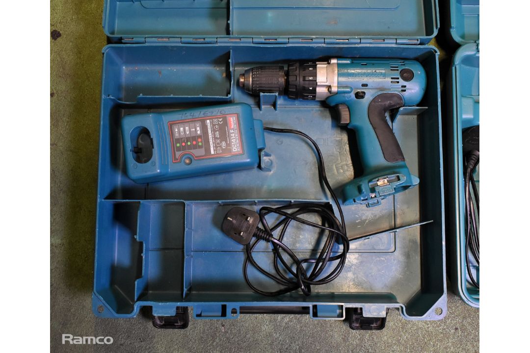 Makita cordless drills - full details in description - Image 2 of 8