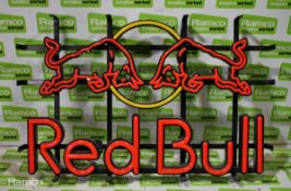 Red Bull neon sign - W 565 x H 365mm - NO POWER LEAD