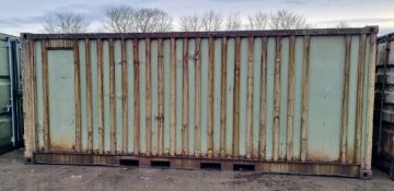 20 foot ISO container