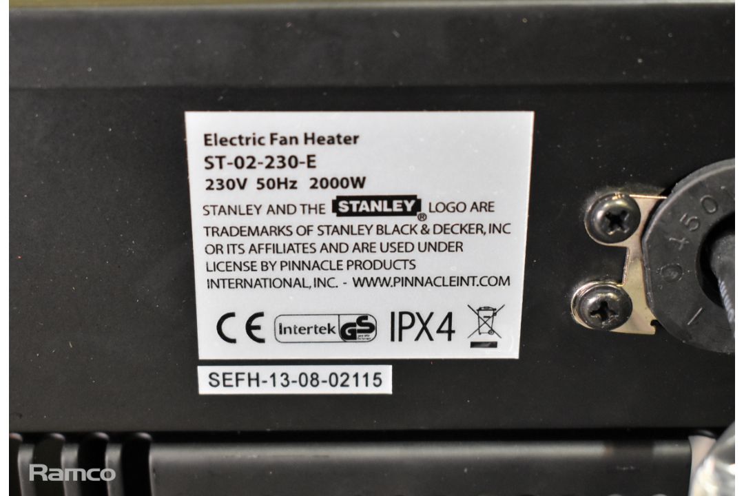 Stanley 2.0 kW fan heater - Image 4 of 4