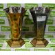 Pair of Blunt & Wray brass vases - Image 1 of 4