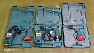 Makita cordless drills - full details in description