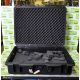 Black plastic protective hard case with padding & 5 Star Cases flight case - Image 2 of 11