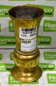 Brass Medium 8 inch vase