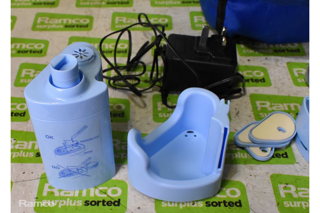2x AirMed CN-03A travel-air compressor nebuliser kits with bags & more (see desc.) - Image 16 of 19