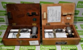 2x Stuarts marine distance meters