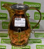 Brass church altar water jug