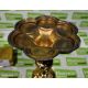 Decorative brass church chalice & Brass communion bread holder container - Image 4 of 6
