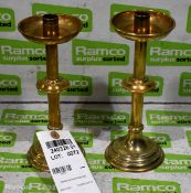 Pair of Brass candlesticks