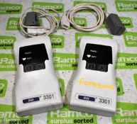 2x BCI 3301 pulse oximeters