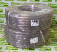 2x 30m PVC hoses
