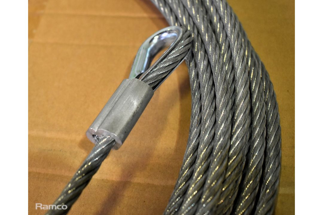 3x Superwinch 3/16 wire rope assemblies, 2x Superwinch S700 wire rope assembly and more - Image 8 of 9