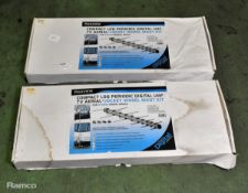 2x Maxview compact TV aerial jockey wheel mast kits