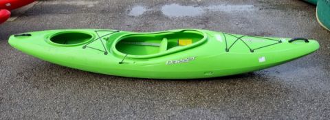 Dagger Katana polyethylene kayak - green - W 2900 x D 660 x H 420mm