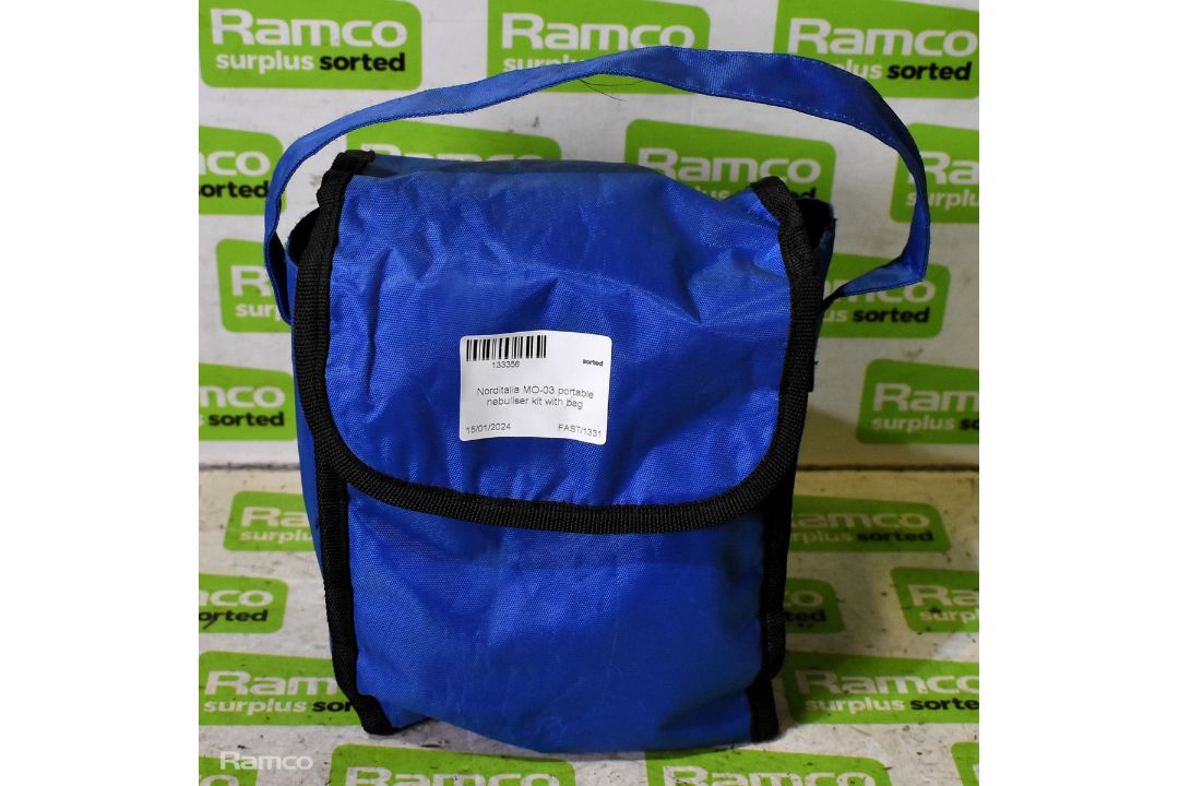 2x AirMed CN-03A travel-air compressor nebuliser kits with bags & more (see desc.) - Image 19 of 19