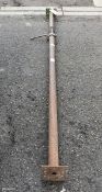 Adjustable steel acrow prop - 2540mm length