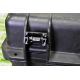 Black plastic protective hard case with padding & 5 Star Cases flight case - Image 4 of 11