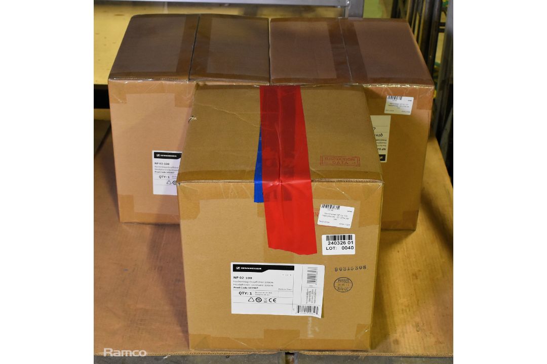 3x boxes of Sennheiser NP 02-100 headphones - 20 units per box - Image 2 of 2