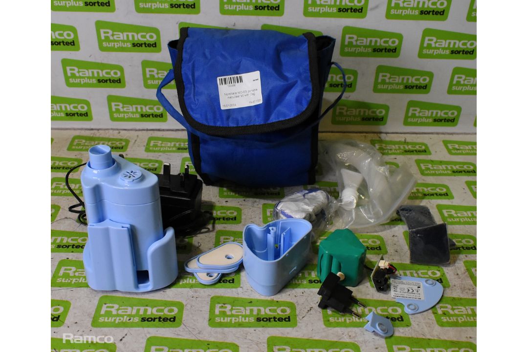 2x AirMed CN-03A travel-air compressor nebuliser kits with bags & more (see desc.) - Image 15 of 19