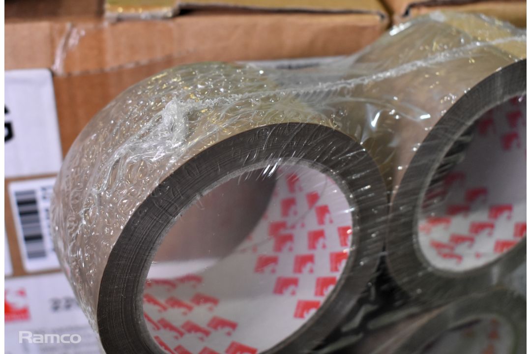 2 boxes of Scapa PVC packaging tape - 50m - 36 per box - Image 2 of 2
