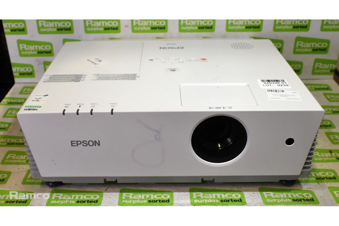 Epson EMP-6100 LCD projector - approx 1500 lamp hours - Image 1 of 7