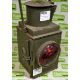 Vintage paraffin railway signal lantern lamp - Image 2 of 6