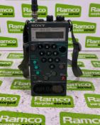 Sony PSB-AIR AIR-7 FM AM PLL synthesized receiver aircraft radio scanner - MISSING BATTERY AND COVER