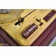 Collaro Tape Transcriptor in burgundy case with a hinged lid and carry handle - Image 3 of 12