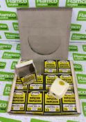 Vintage Antiference standard coaxial plugs - box of 12