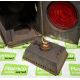 Vintage paraffin railway signal lantern lamp - Image 6 of 6