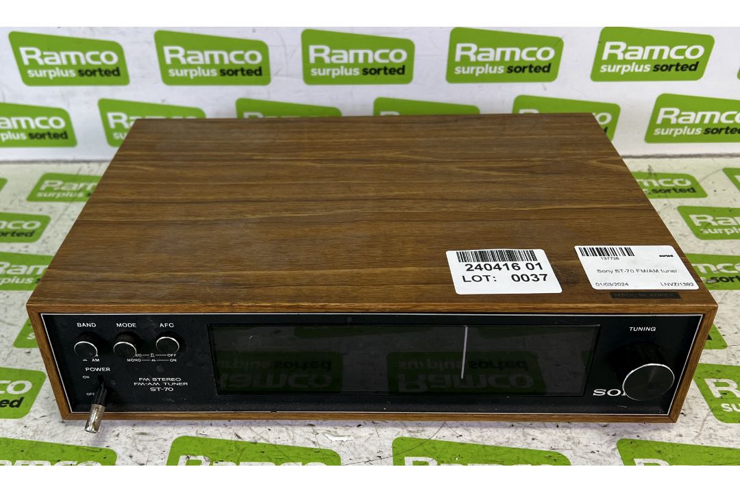 Sony ST-70 FM/AM tuner - Image 2 of 3