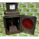 Vintage paraffin railway signal lantern lamp - Image 5 of 6