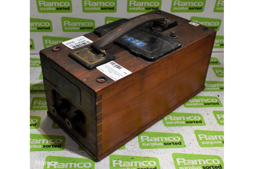 Ducter Evershed & Vignoles Ohmmeter low resistance tester - Image 3 of 8