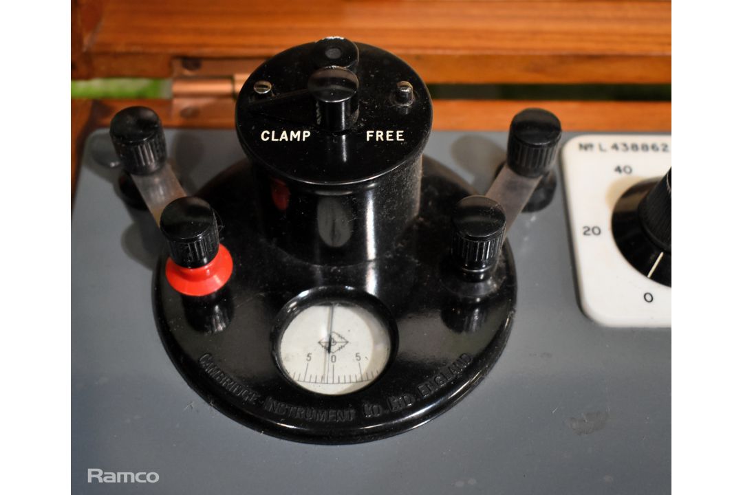 Cambridge Type 24488 portable potentiometer in wooden box - Image 8 of 11